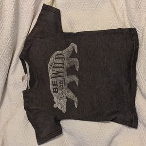 Bear T-shirt Be A Little Wild